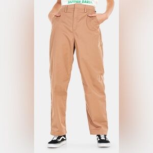 Vans Tan/Brown Chinos Skate Lizzie Armanto Pants Relaxed fit Size 27